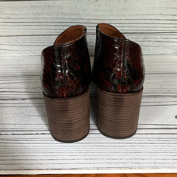 Free People Rusty Brown Leather Ankle Boot - Picture 4 of 7